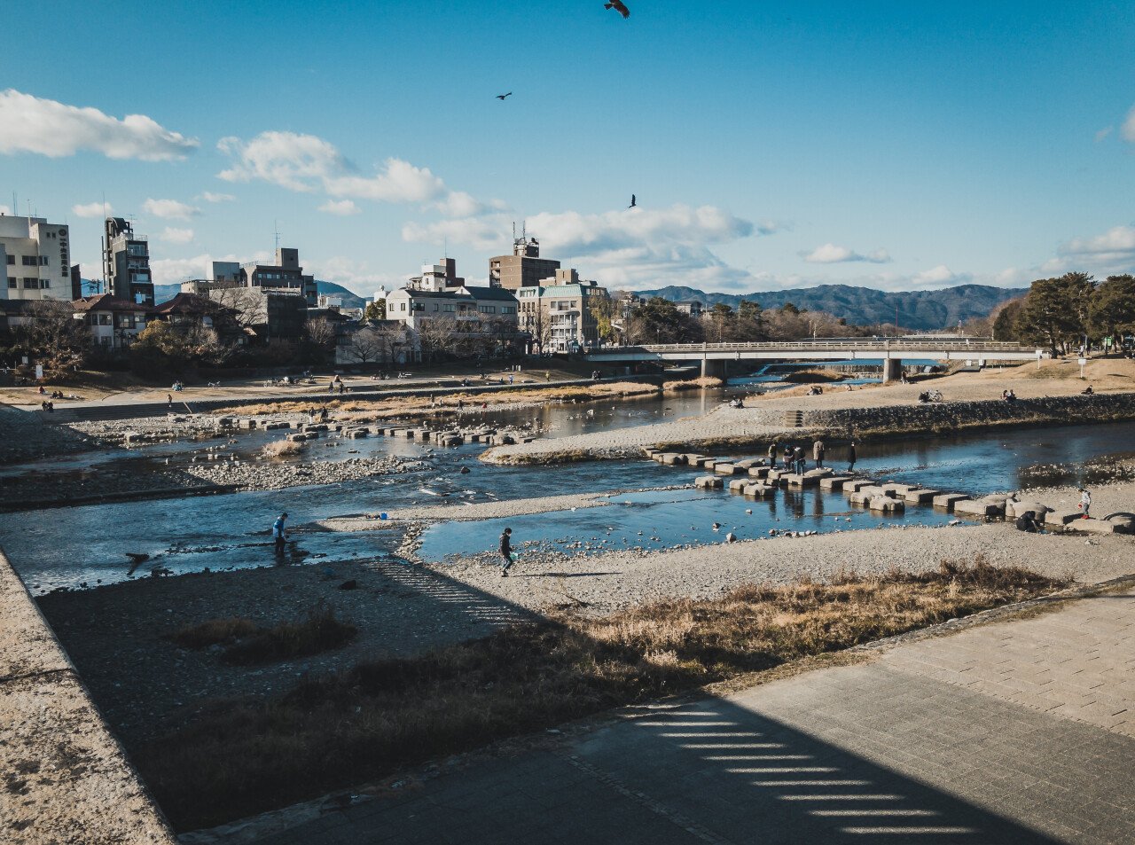 가모가와데루타 1.jpg [여행기]일본 교토 4박5일 여행 - 2일 차 : 카모가와 델타 (鴨川デルタ)