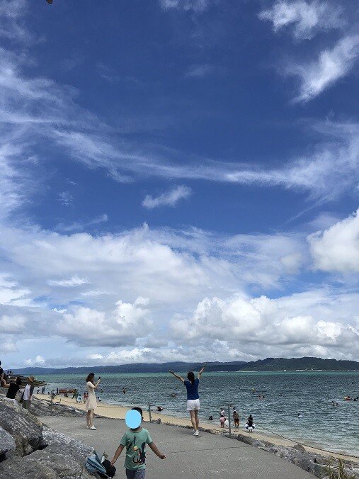코우리 해변-1.jpg [씹스압] 오키나와 관광기 (2018.08월 말)