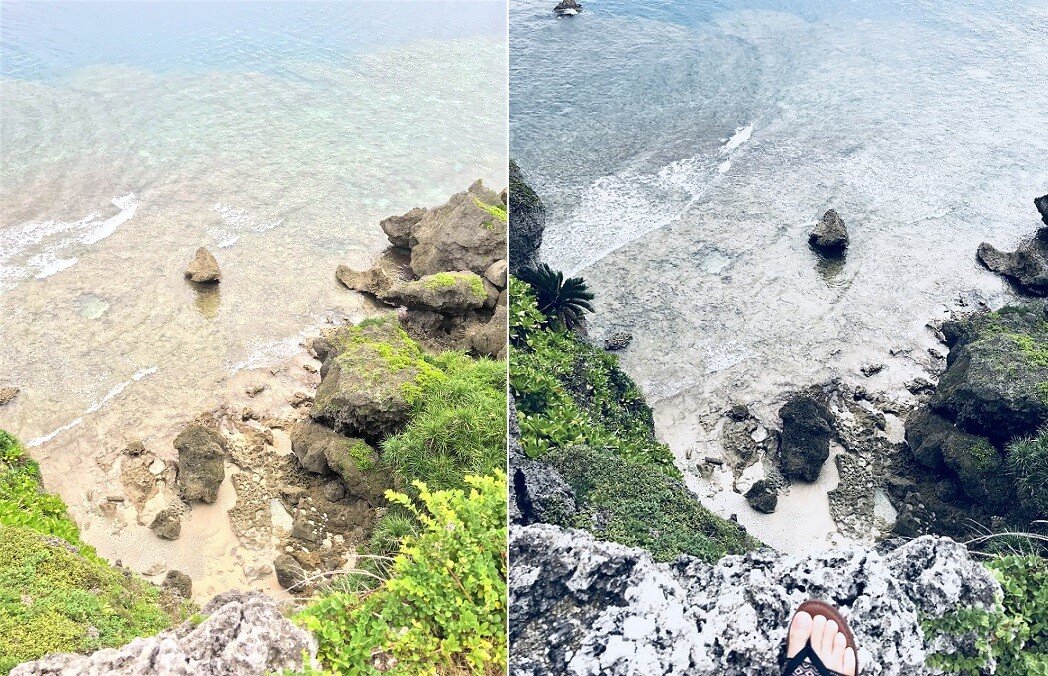 만자곶아래파도.JPEG [씹스압] 오키나와 관광기 (2018.08월 말)