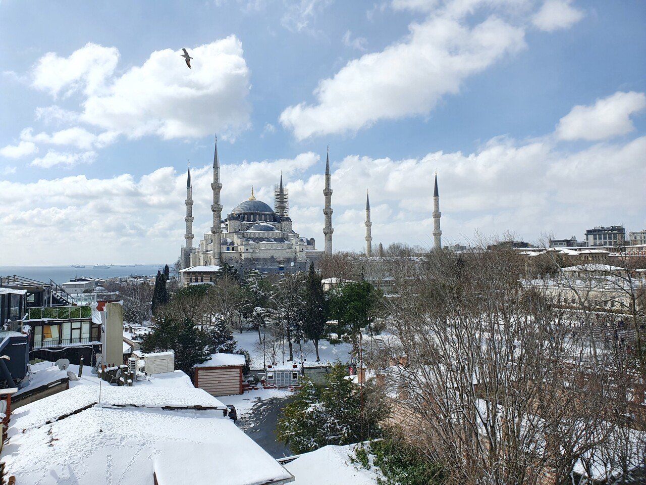 20220311_131943(0).jpg 터키 이스탄불 3월인데 눈 엄청 많이 왔네요 ㅎㅎ
