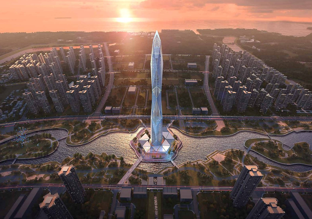 청라타워.png 한국에 건설예정인 높이 250M 이상 마천루