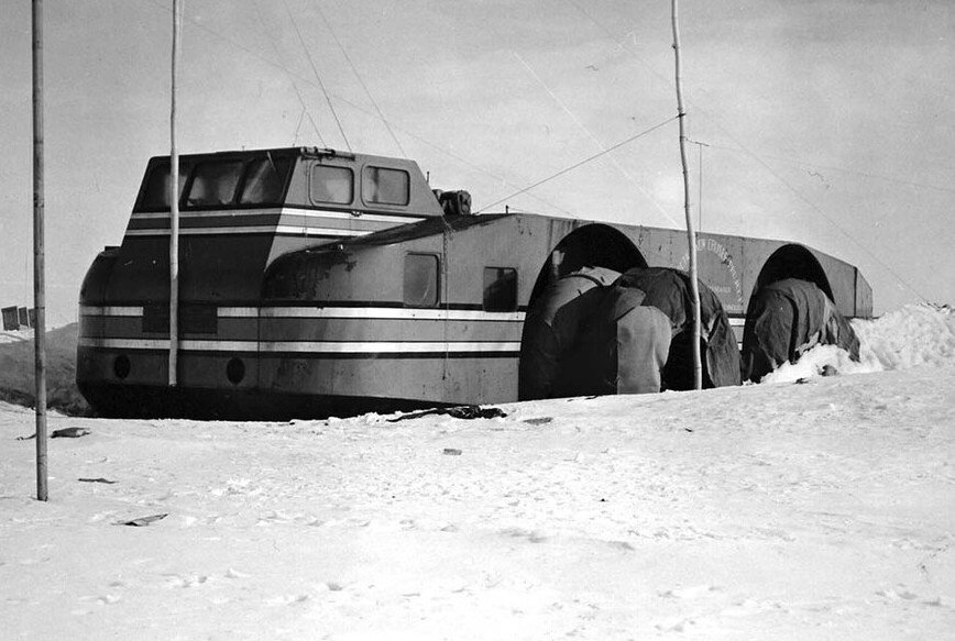 9.jpg 80년 전 미국에서 만든 초거대 남극탐험용 자동차 이야기