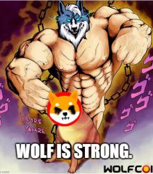 Wolf is strong  "WOLFCOIN"