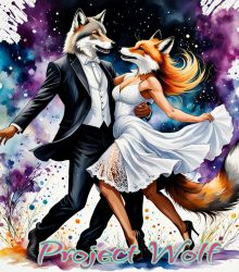 WOLFCOIN MEME Wolf & Fox  Dance Time!!