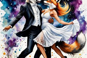 WOLFCOIN MEME Wolf & Fox  Dance Time!!