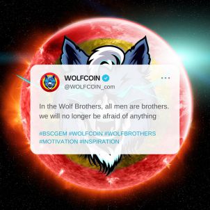 Wolfcoin Twitter Example 1