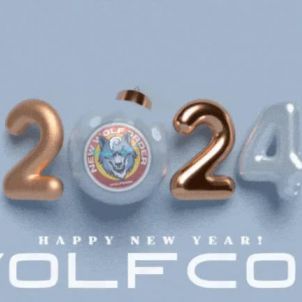2024 HAPPY NEW YEAR : WOLFCOIN