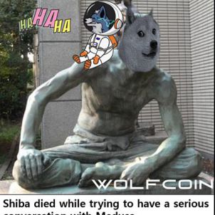 Shiba is already gone : WOLFCOIN
