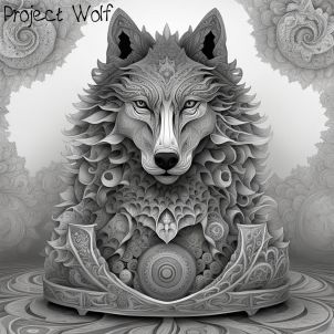 WOLFCOIN MEME Wolf 작품-1