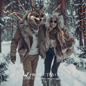 PROJECT WOLF!! Wolf's Date Winter Wonderland!!