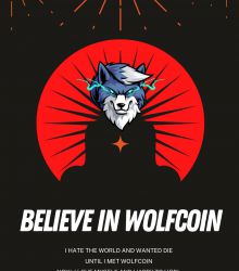 A huge belief in Wolfcoin