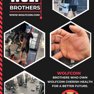 Brothers Who Own WOLFCOIN Cherish Health For A Better Future.