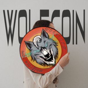 She's with WOLFCOIN every step of the way.