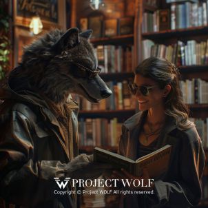 PROJECT WOLF!! Wolf's Date in Bookstore!