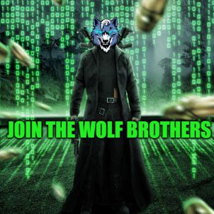 JOIN THE WOLF BROTHERS -WOLFOCOIN