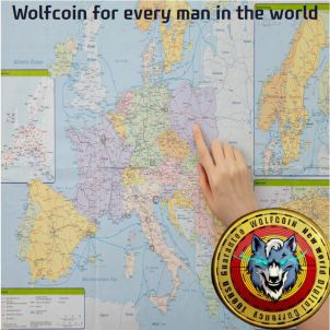 Wolfcoin for every man in the world - WOLFCOIN
