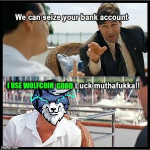 I USE WOLFCOIN GOOD LUCK