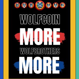 Very nice text poster, Wolfcoin 3