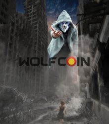 Our hero, WOLFCOIN.