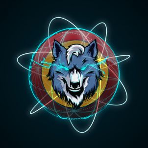 Wolfcoin Background 1000X1000 geometry