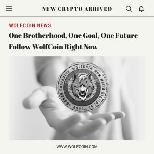 Follow Wolfcoin right now
