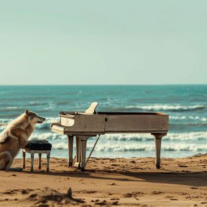Project Wolf 피아노를 바라보는 wolf
