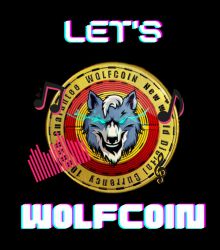Wolfcoin simple promotional material