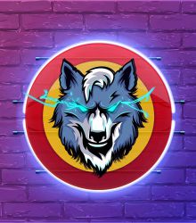 Wolfcoin Background 1000X1000 wall