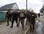 러시아군이 학살이 일으킨 부차(Bucha)시를 방문한 우크라이나 젤렌스키 대통령