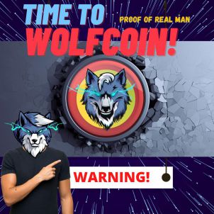 Wolfcoin image promotion time to wolf