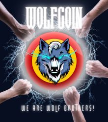 We are wolf brothers! "WOLFCOIN"