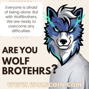 Are you Wolf Brothers? "WOLFCOIN"