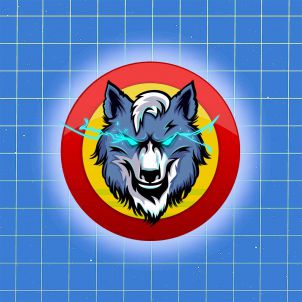 Wolfcoin Background 1000X1000 hex