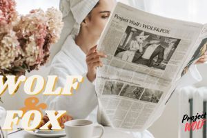 Newspaper advertisement : WOLF&FOX....