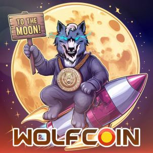 TO THE MOON!!WOLFCOIN!!