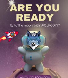 Fly to the moon with WOLFCOIN?