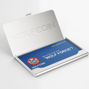 울프코인 명함 WOLFCOIN CARD & CASE