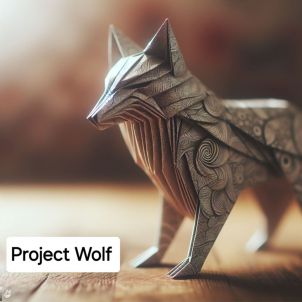 Project Wolf 종이접기 달인이 만든 울프~!^^