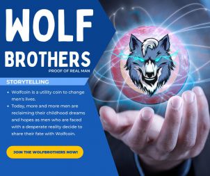 Just Wolfcoin, join the Wolf Brotherhood