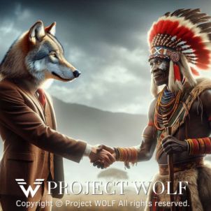 Project Wolf 아프리카 추장.