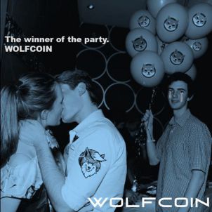 The winner of the party : WOLFCOIN