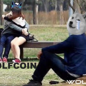 She loves WOLFCOIN