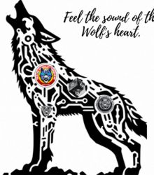 FEEL THE SOUND OF THE WOLF'S HEART. <WOLFCOIN>