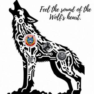 FEEL THE SOUND OF THE WOLF'S HEART. <WOLFCOIN>
