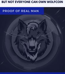 Not everyone can be the owner of Wolfcoin
