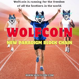 WOLFCOIN is running for the freedom of all the brothers in the world.