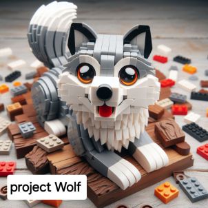 project Wolf 레고울프 한마리 키우실분~!^^