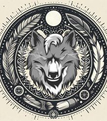 WOLFCOIN STAMP