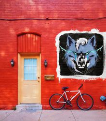 Red Wall - WOLFCOIN