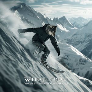 PROJECT WOLF!! WOLF Snowboarding!!